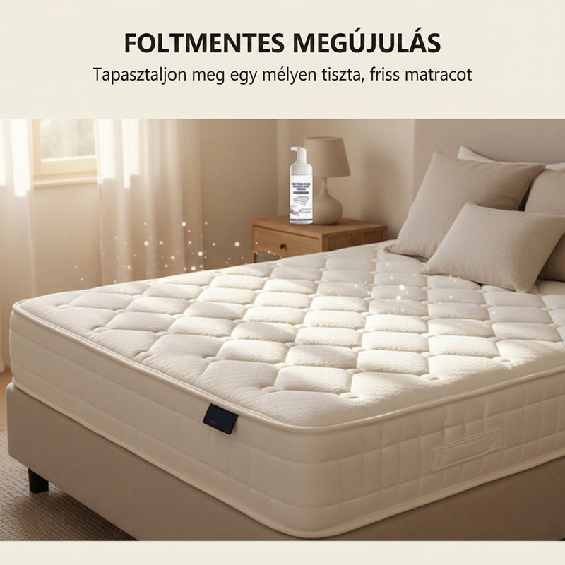 đđȘ TöbbfĂ©le felĂŒletre alkalmas matrac-habtisztĂtĂł đ§