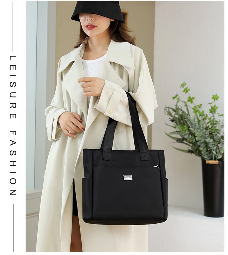 🔥Vízálló nylon válltáska nagy kapacitással és több zsebbel👜