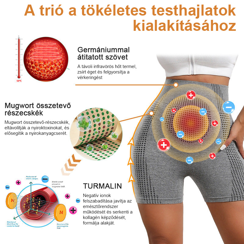 【🩷Utánvétes fizetés (COD) 🩷】 2025 Baicloud™ Mikrovibrációs masszázsmodul Ionizált szálakkal ellátott selyemnadrág, amely regenerálja és formázza a bőrt 🥰