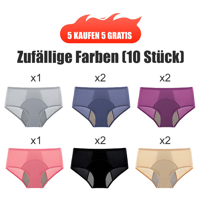 (L-8XL)🌸Vásárolj 2-t, kapsz 1-et ingyen🔥Női Magas Derekú, Szivárgásmentes Alsónemű👙
