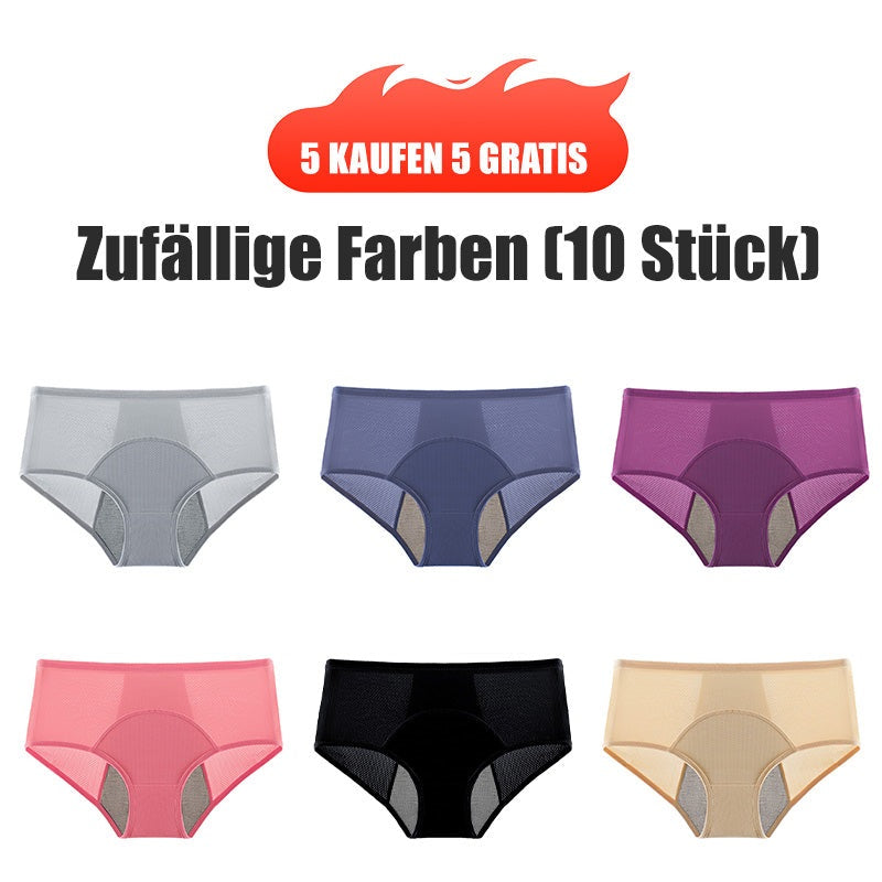(L-8XL)🌸Vásárolj 2-t, kapsz 1-et ingyen🔥Női Magas Derekú, Szivárgásmentes Alsónemű👙