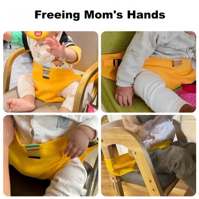 👶Hordozható étkezőszék gyerekeknek