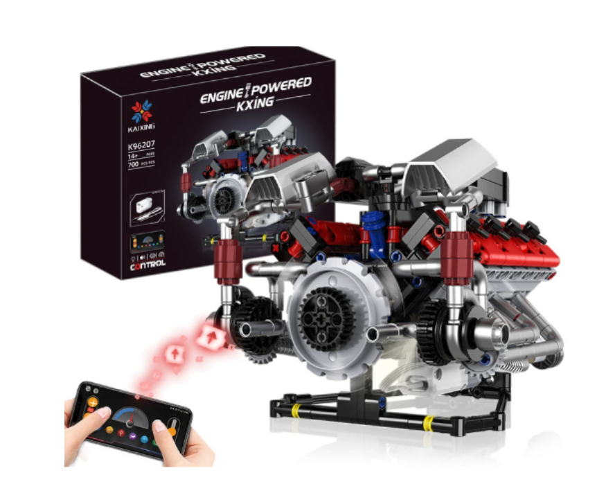 🔥 Dübörgő V8-as motor!