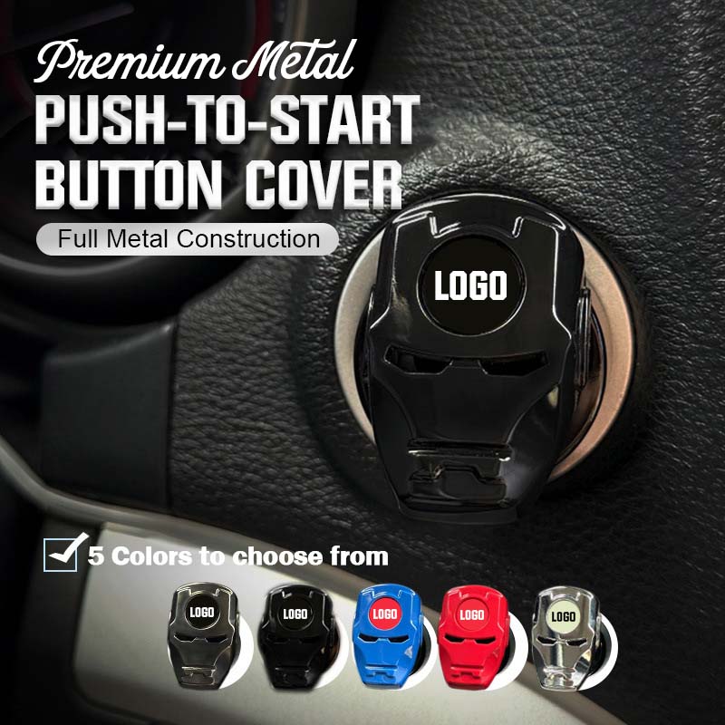 Prémium fém Start gomb borítás | Hero Edition
