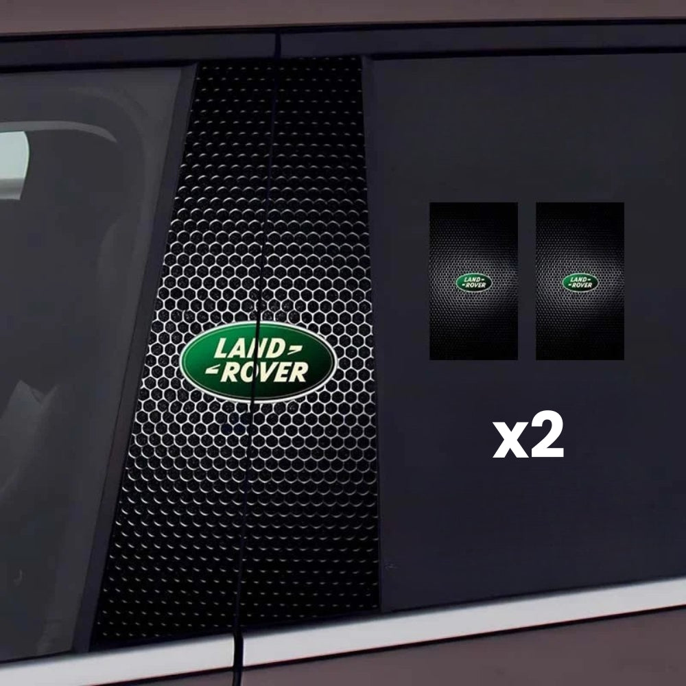 2x Autóablak matrica logóval
