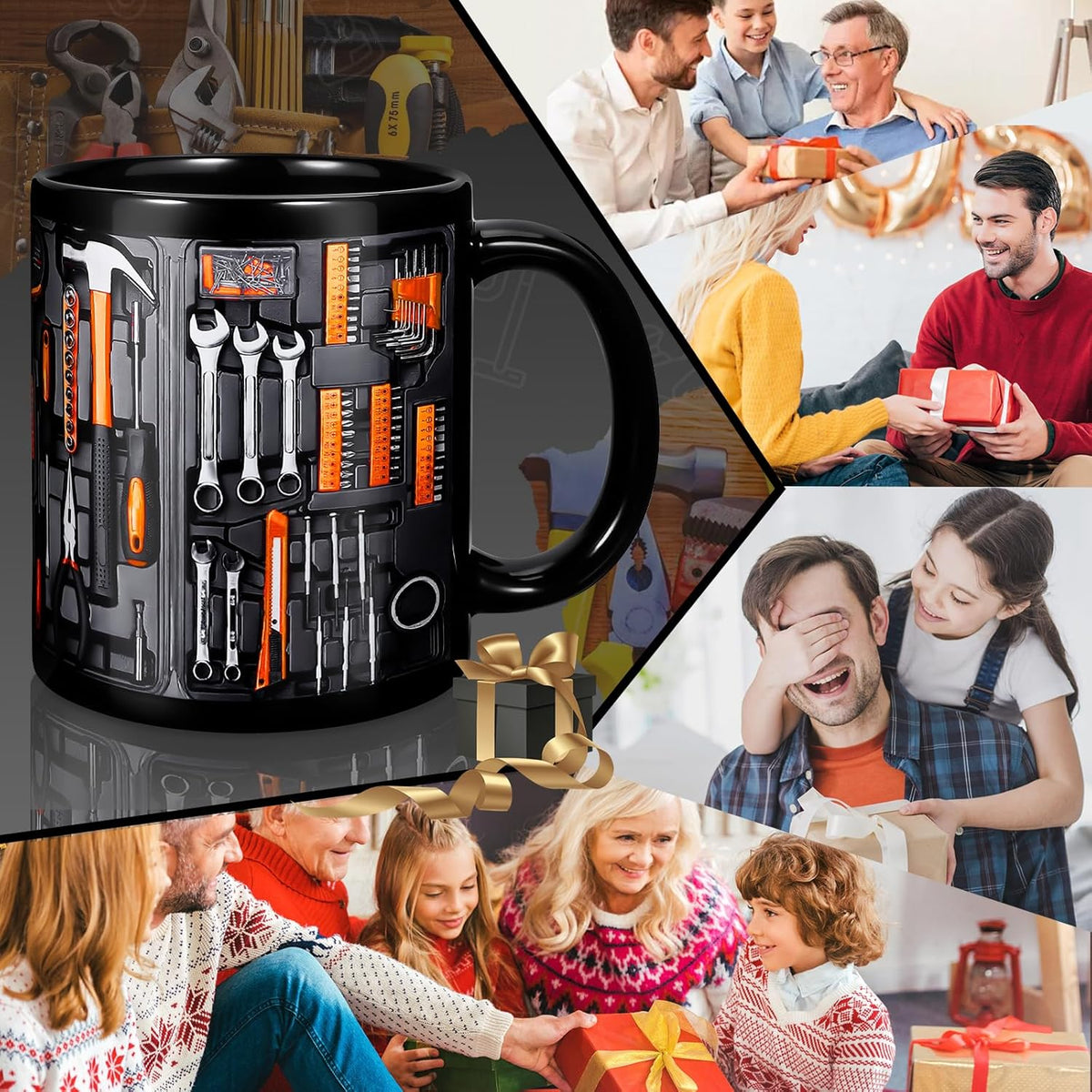 ⚡CYBER HÉTFŐI AKCIÓ🔧⚡Mechanikus Szerszámosláda Bögre🍵
