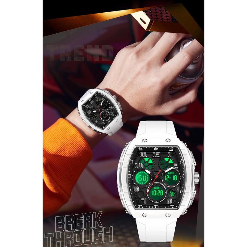 ⌚Férfi digitális sportóra háttérvilágítással és automatikus dátumfunkcióval✨