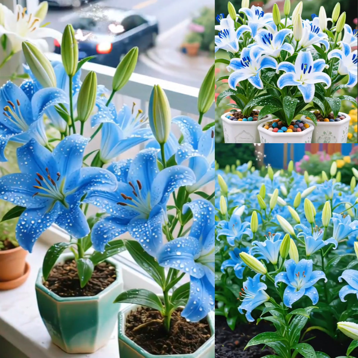 Black Magic Lily🌺Illatliliom hagymák – Friss és édes