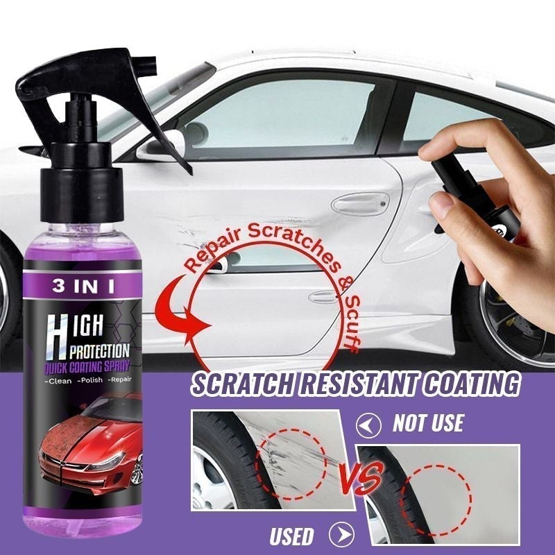 🔥Vásárolj 1et és kapj 1et ingyen 🔥- nagymértékben védő autó tisztító spray🚗