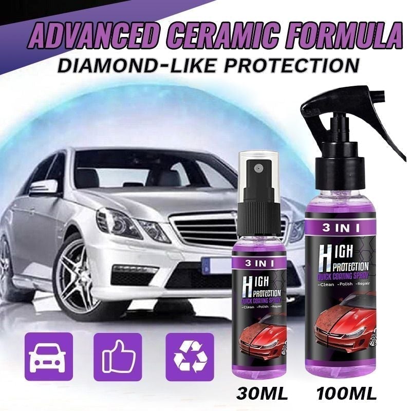 🔥Vásárolj 1et és kapj 1et ingyen 🔥- nagymértékben védő autó tisztító spray🚗