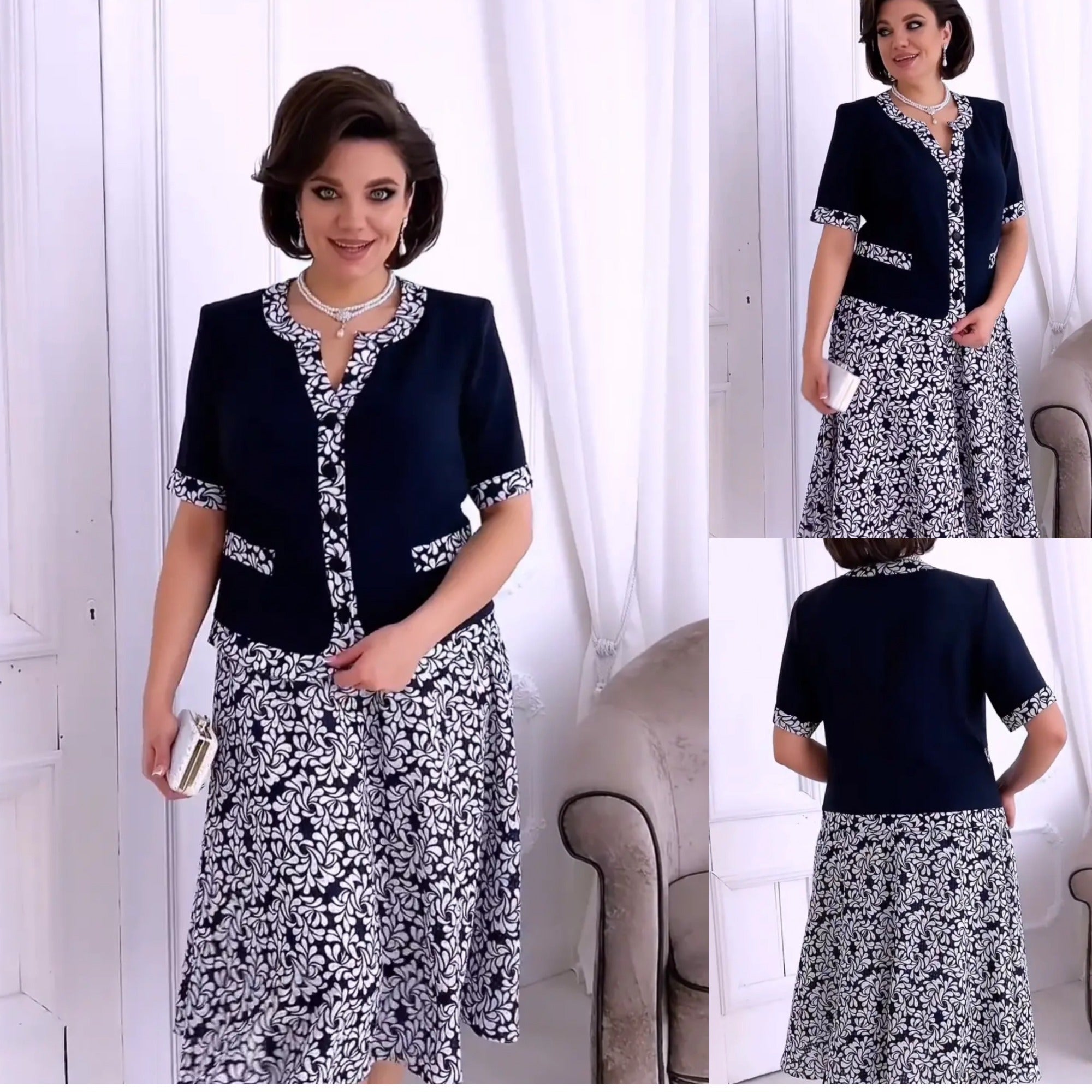 🔥❤️【S-5XL】❤️A legújabb elegáns ruha 2025-ben