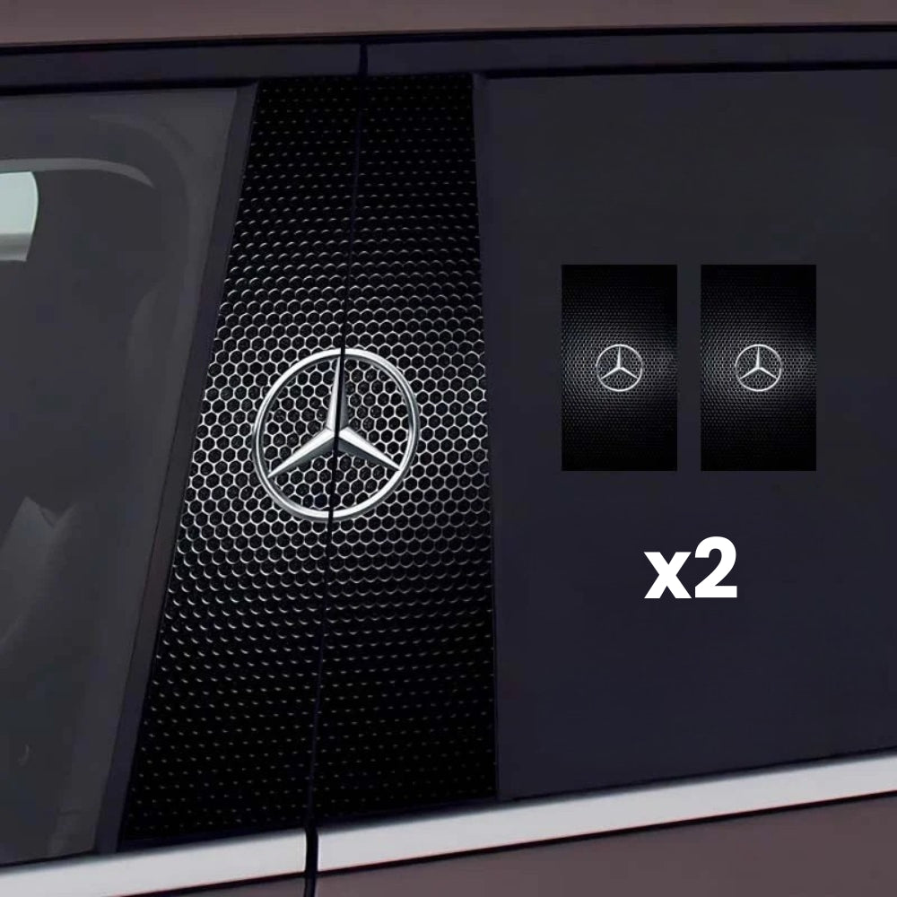 2x Autóablak matrica logóval