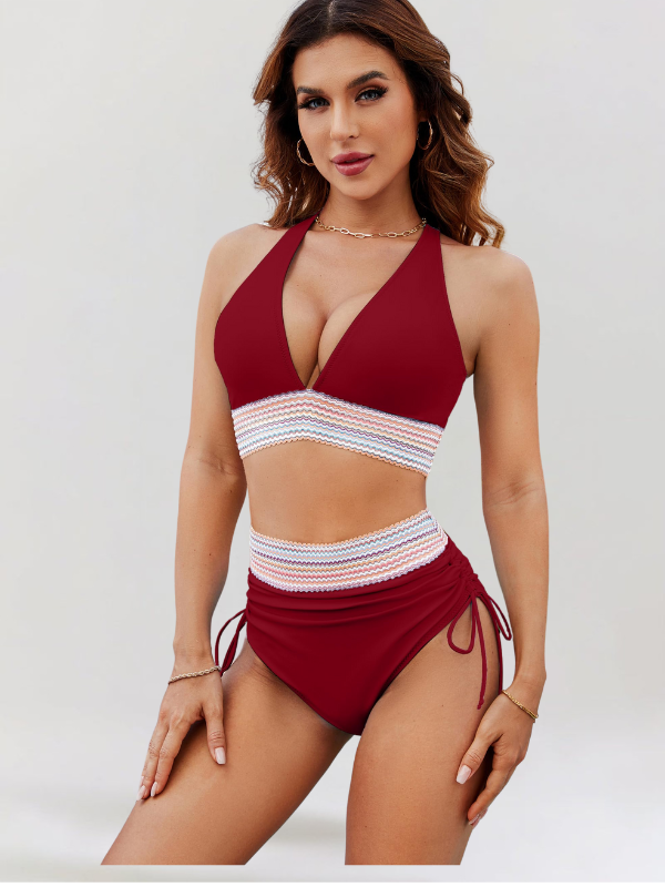 Isa | Magas Derekú Hasformáló Bikini Szett
