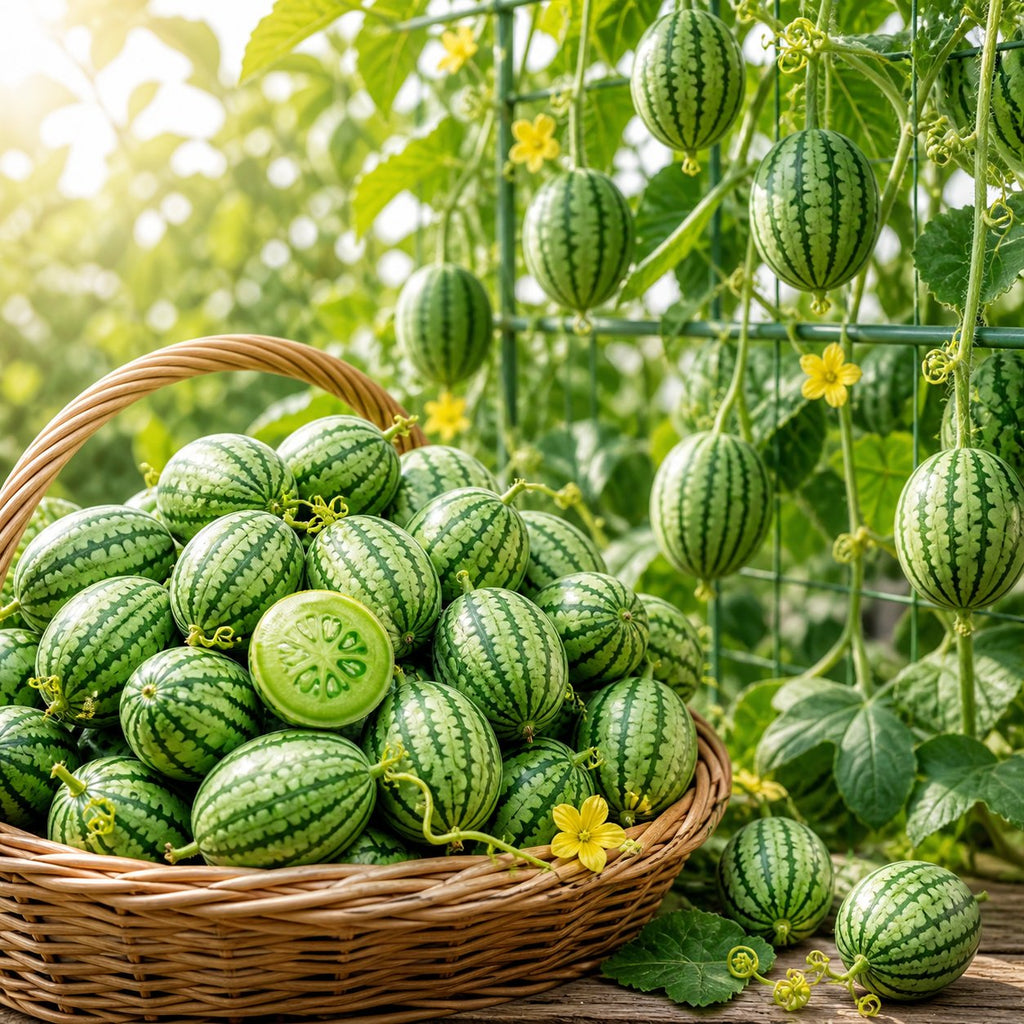 🍉Nevelj miniatűr görögdinnyemagokat otthon - aranyos, frissítő és könnyen termeszthető!