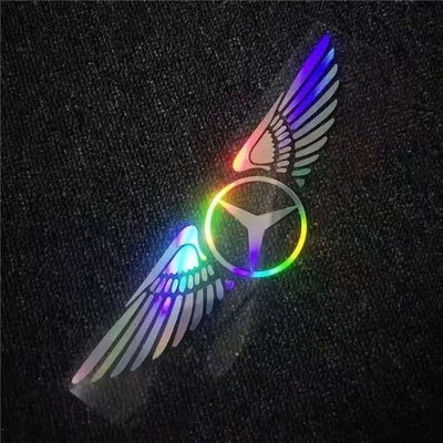 3D angyalszárnyas lézeres autómatrica ✧4 db✧