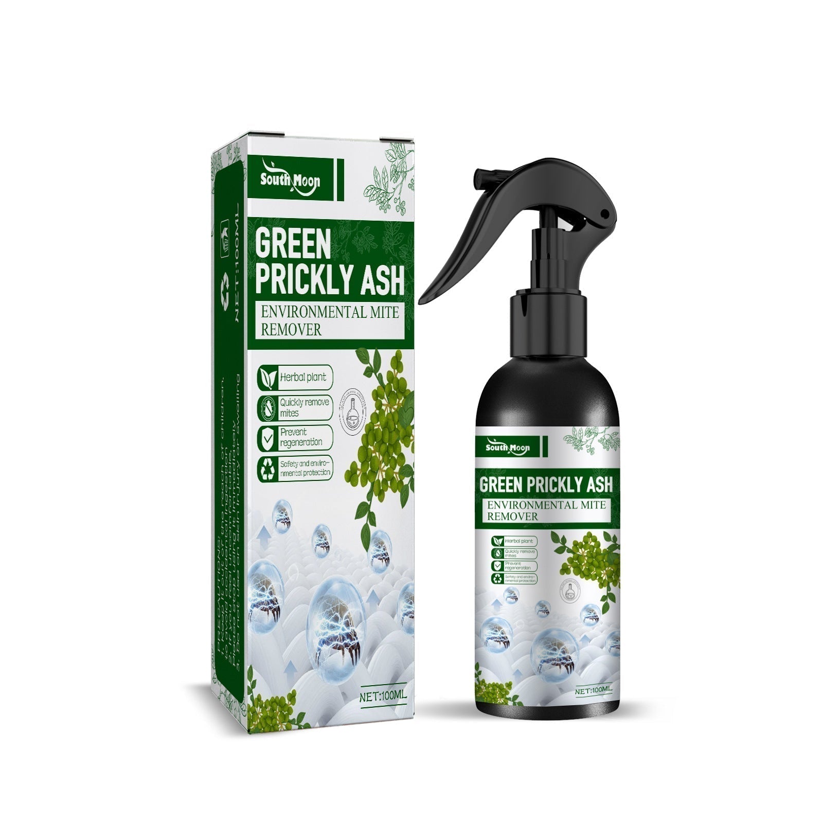 ⚡Korlátozott ideig kapható! Vásároljon 2-t, kap 1-et ingyen⚡-🧑‍⚕️Erős poratka-eltávolító spray