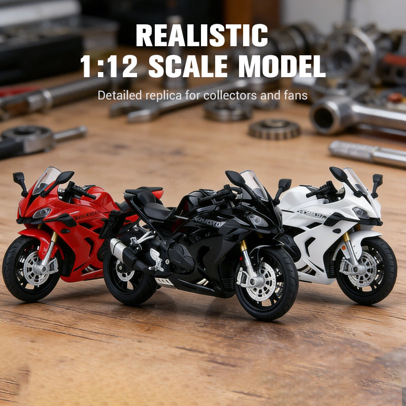 🔥Akciós ajánlatok - 1:12 méretarányú motorkerékpár-modell