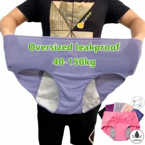 (L-8XL)🌸Vásárolj 2-t, kapsz 1-et ingyen🔥Női Magas Derekú, Szivárgásmentes Alsónemű👙