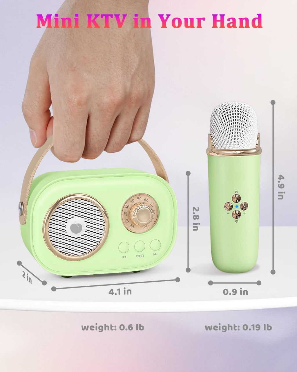 VivaMic hordozható karaoke szett gyerekeknek