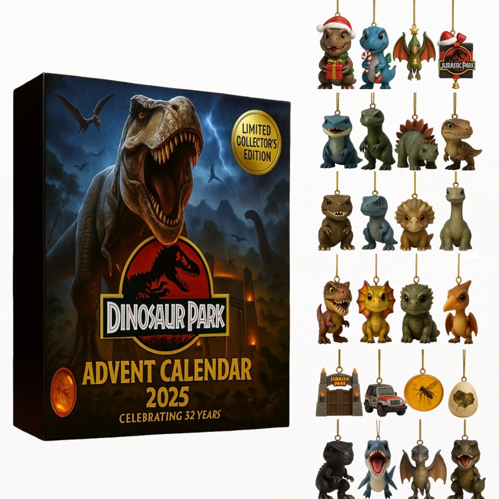 🦖Dinosaur Park 32. évfordulós adventi naptár – 2025