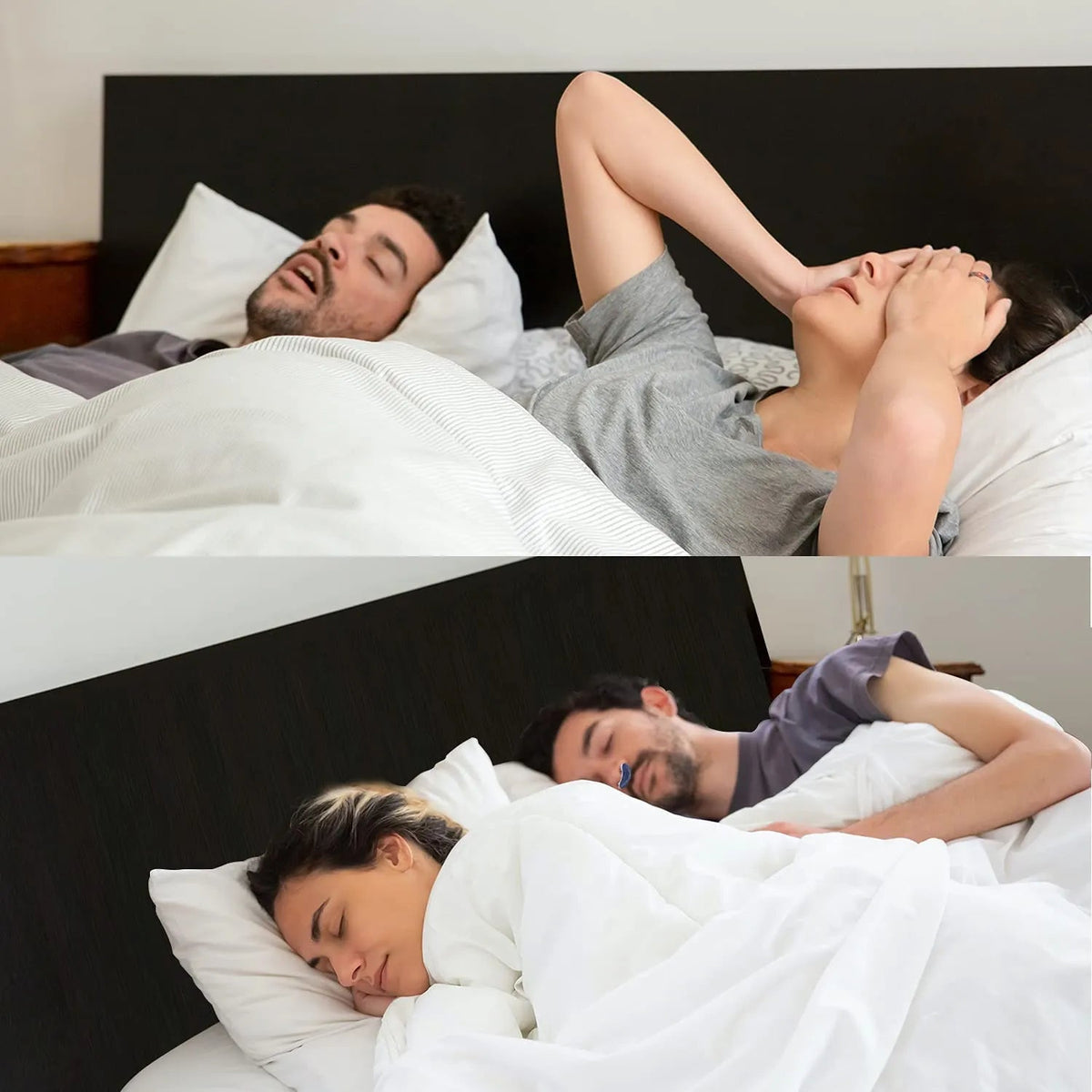 Új mini CPAP készülék tömlő és maszk nélkül, horkolásgátló lélegeztetőgéppel