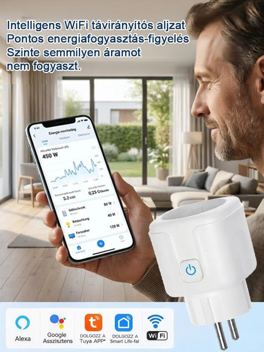 Okos WiFi távirányítós aljzat