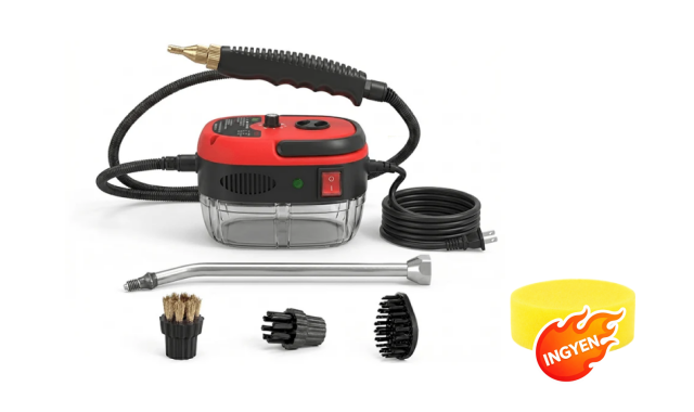 💧2500W kézi, magas hőmérsékletű, nyomás alatt álló gőztisztító készülék