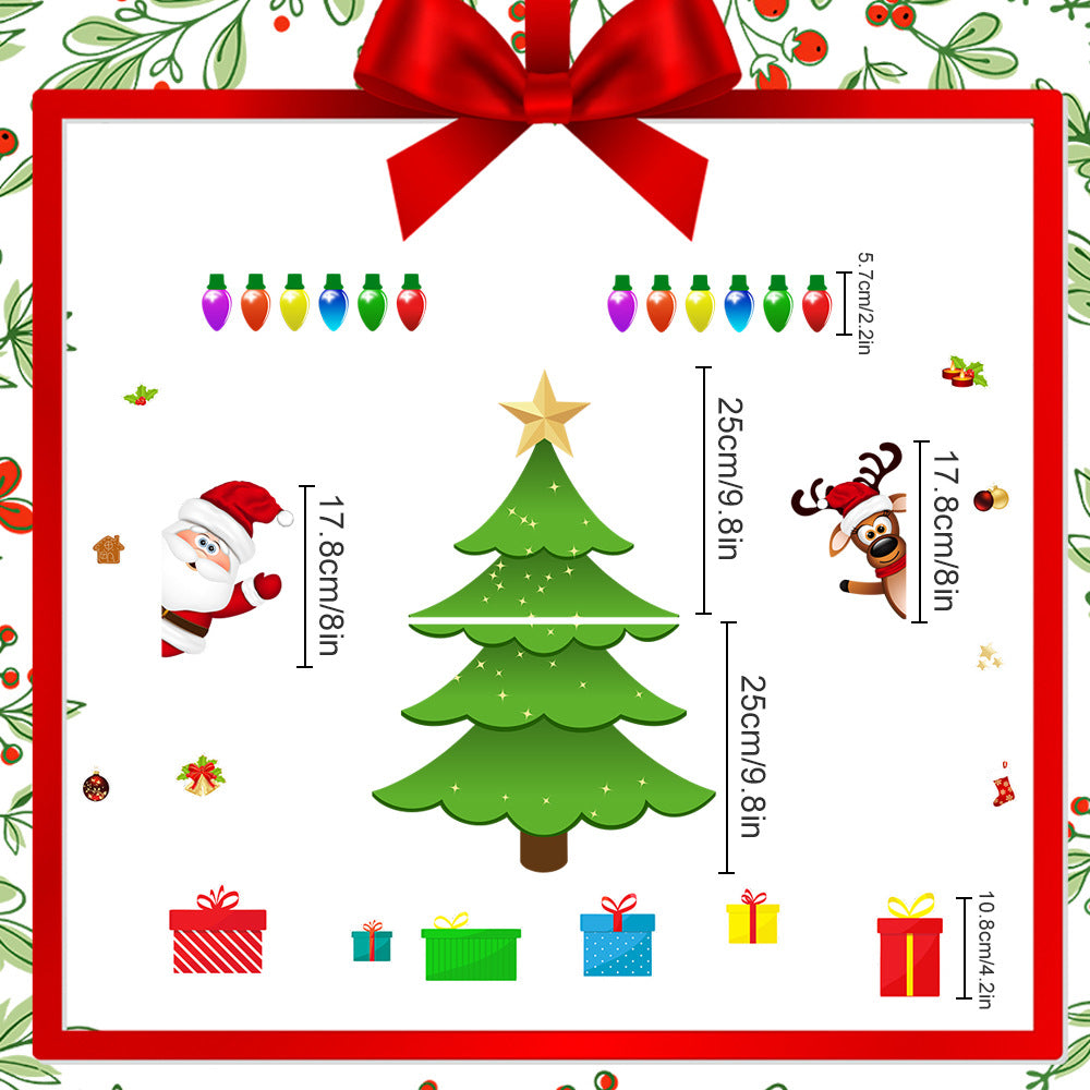 🎁🎅 Karácsonyi témájú mágneses matrica🎄