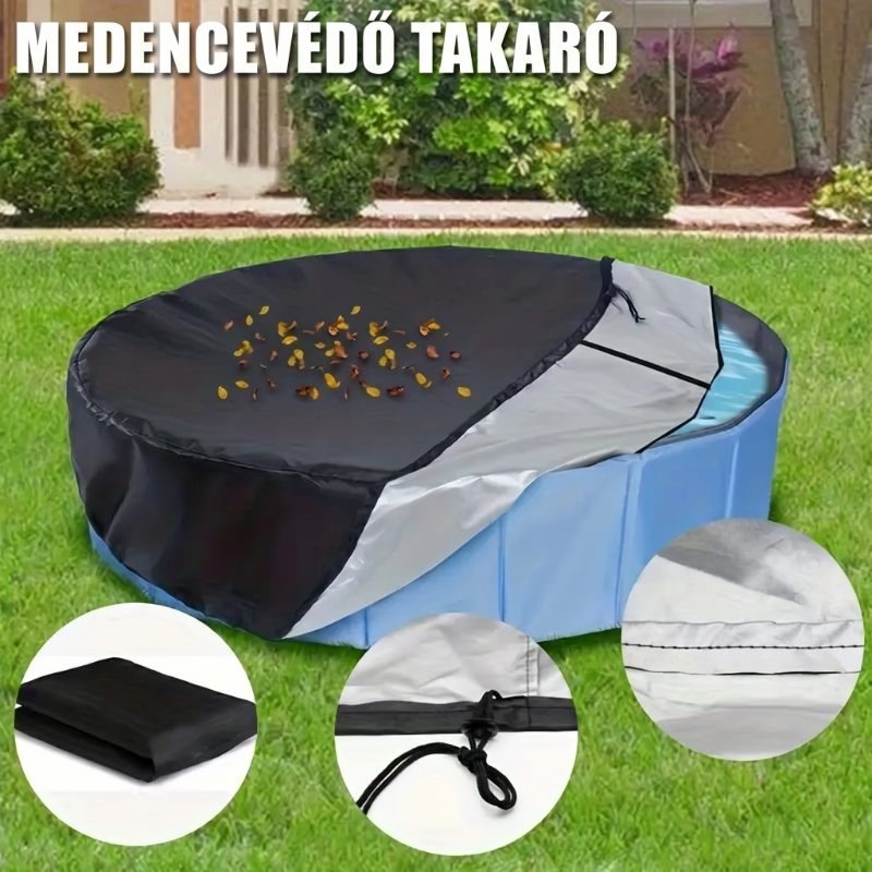 🏊 210DOxford-szövetből készült medencefedél | Vízálló, UV- és szélálló – utánvéttel ✨