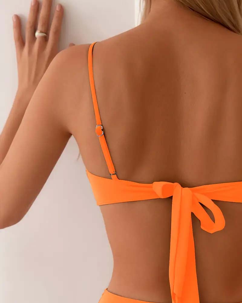 Szexi, divatos kétrészes bikini