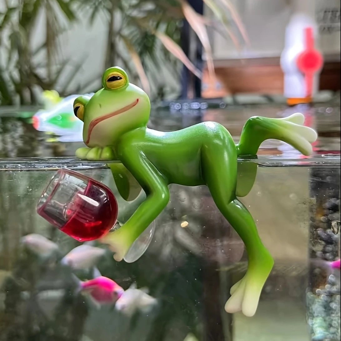 🔥 NAGY AKCIÓ 🐸🍷 Függesztett virágcserép dísz – Béka