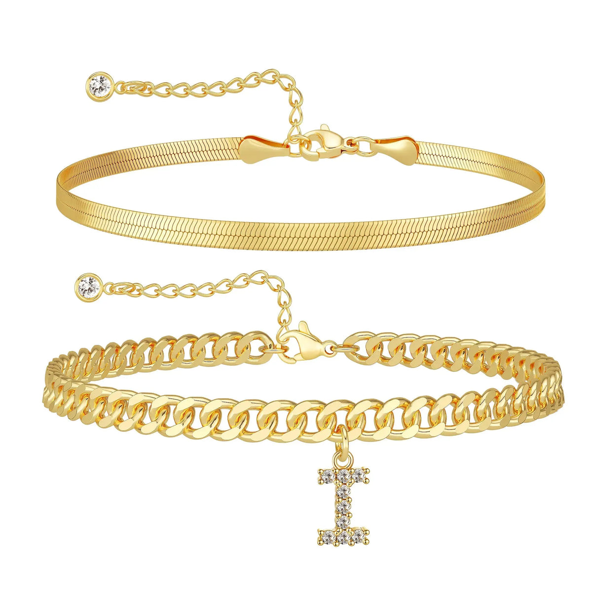 📿✨ Betűs nyaklánc - vízálló, hipoallergén, tökéletes ajándék!