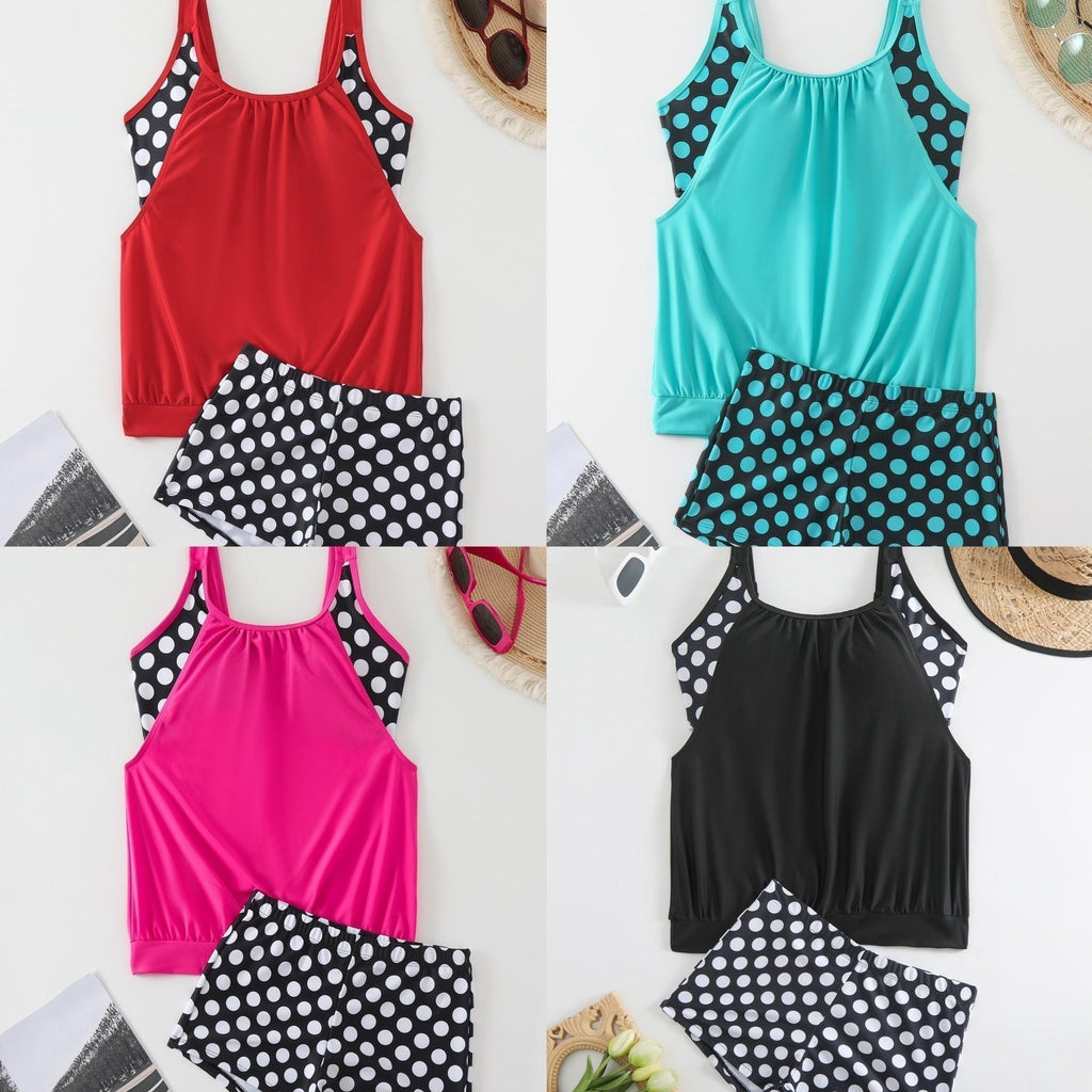 🥳SUMMER HOT SALE🥳💞50K+ SOLD!💥50% OFF! 🔥Women’s Polka Dot Two-Piece Swimsuit🌊✨