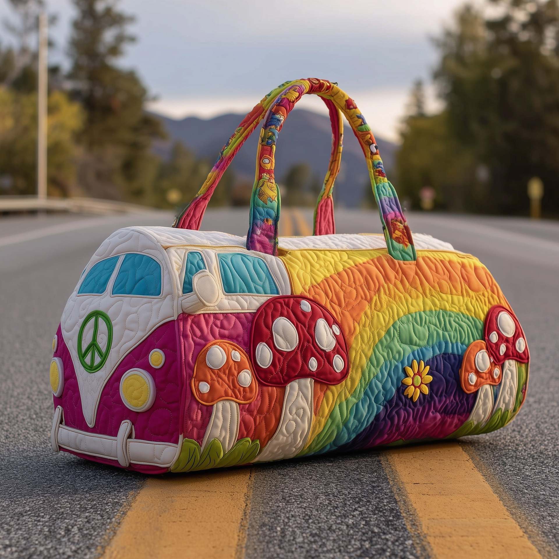 Hippie Van steppelt utazótáska