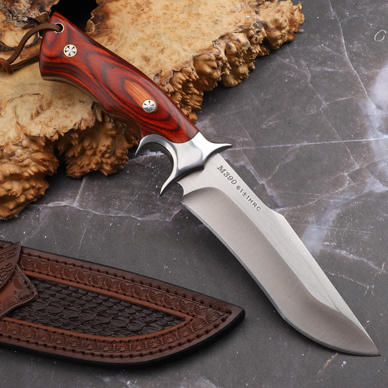 🔥Német Dawn M390 kés fa nyéllel és rövid nyéllel
