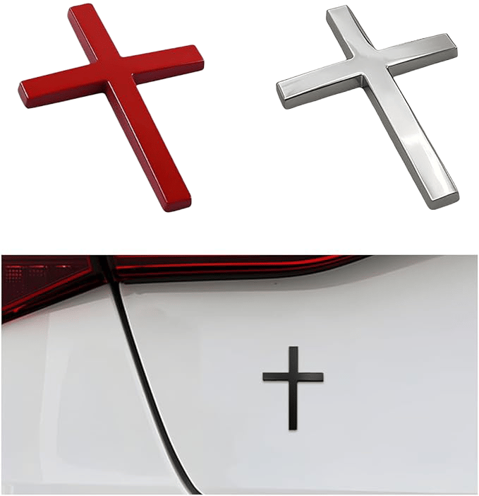 3D fém kereszt autómatrica