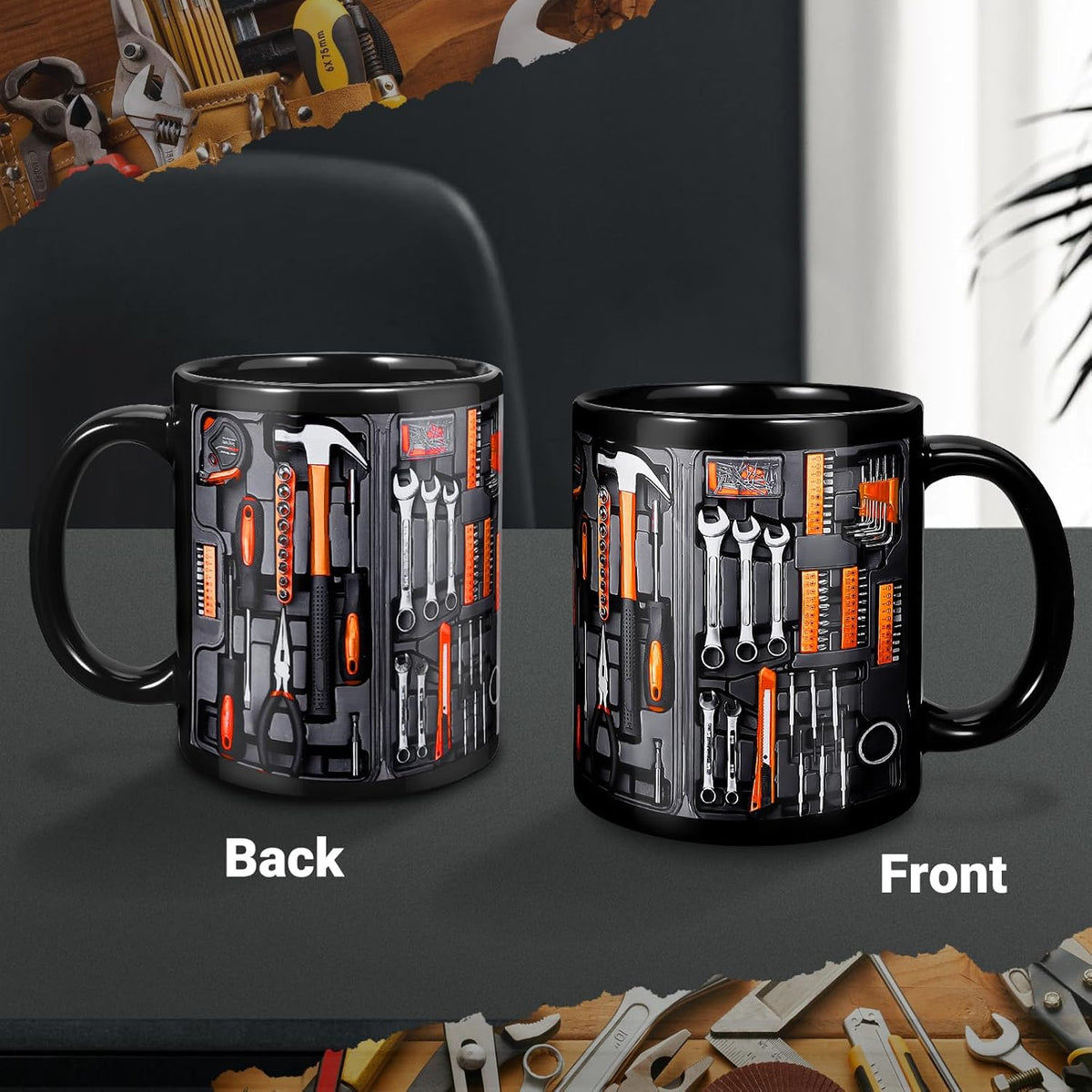 ⚡CYBER HÉTFŐI AKCIÓ🔧⚡Mechanikus Szerszámosláda Bögre🍵