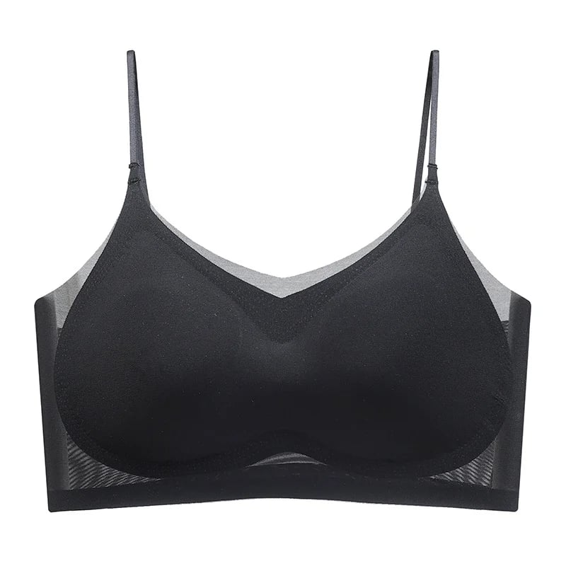 【M-4XL】❄️Egyszerű, ultravékony, plus size bársony melltartó