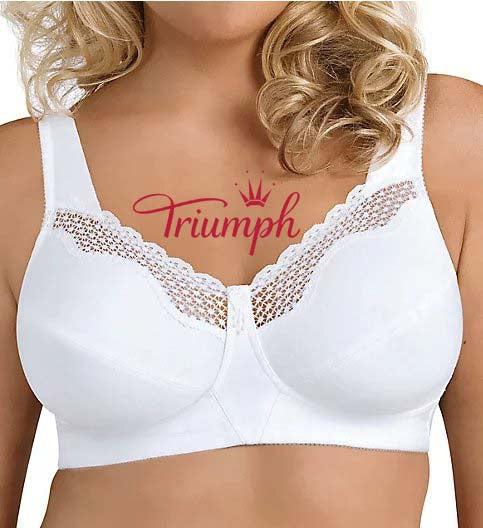 Triumph - (4 db.) Egyedi, kontúros pamut melltartó merevítő nélkül