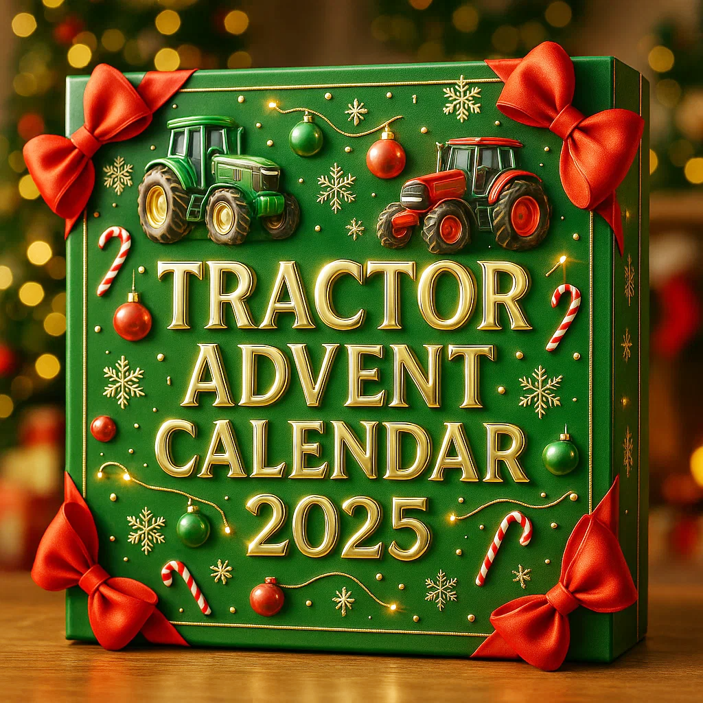 🌲Karácsonyi ajándék -- 2025-ös traktoros adventi naptár