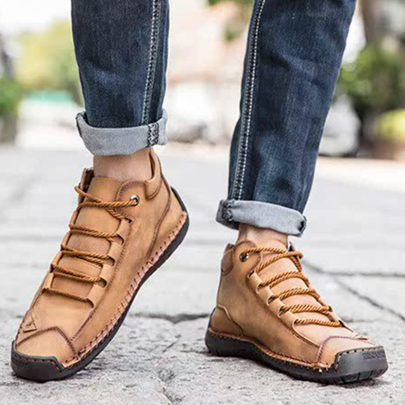 【Wykonane ręcznie】 Buty outdoorowe wykonane z prawdziwej skóry🔥