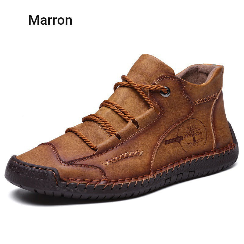 【Wykonane ręcznie】 Buty outdoorowe wykonane z prawdziwej skóry🔥