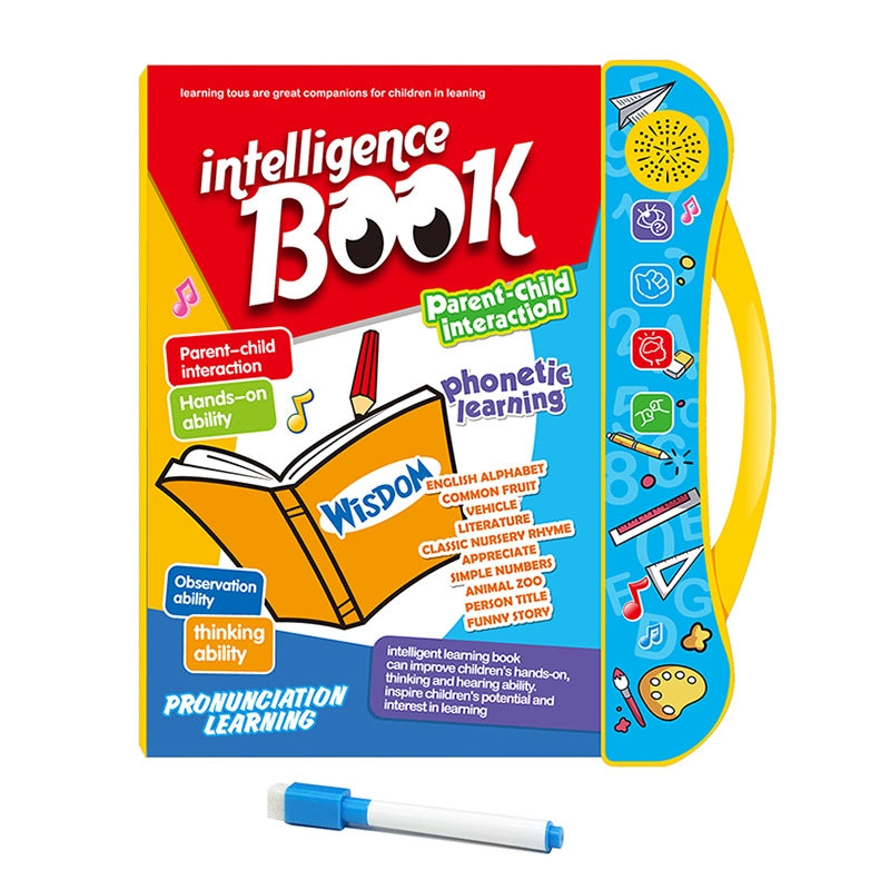 🎄 [Legjobb ajándék gyerekeknek] Intelligens könyv a beszéd kiejtésének elsajátításához