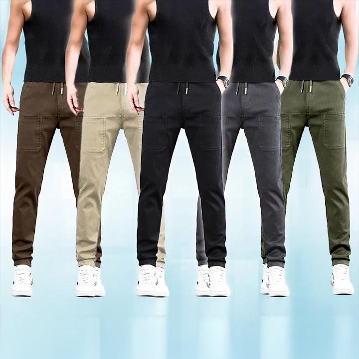 👖🔥 MultiPants – Extra Rugalmas & Strapabíró Sokzsebes Férfi Cargo Nadrág | Maximális Kényelem