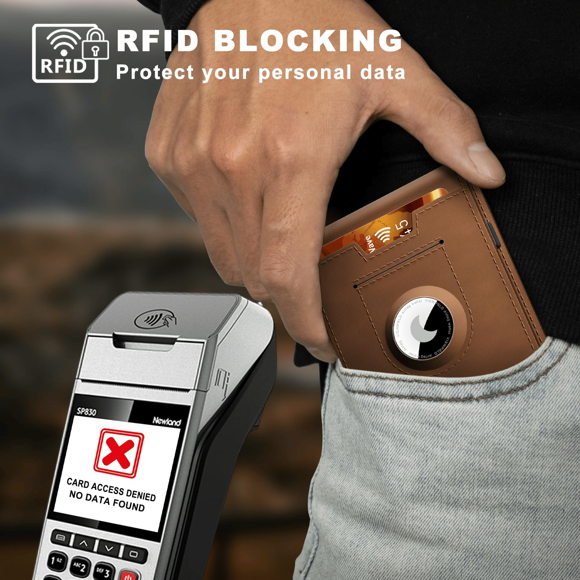 🎁AirTag pénztárca férfiaknak – felnyíló alumínium tok, pénzcsipesz, vékony bőrrekeszek, hitelkártyatartó, RFID-blokkoló, minimalista, kétrét hajtogatható pénztárca