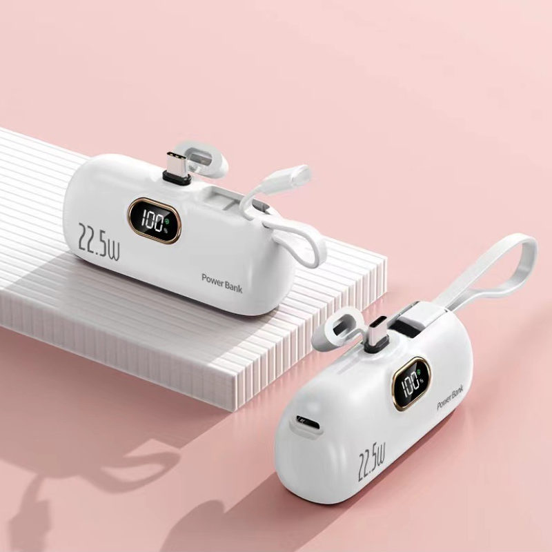 ⏳Nyári kiárusítás: 40%-os kedvezmény🎉5000mAh Mini Portable Charger Power Bank for phone🔋