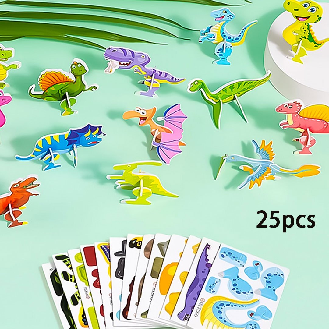 🎁Az akció utolsó napján 50% KEDVEZMÉNY🔥2025 Oktató 3D rajzfilm kirakós játék