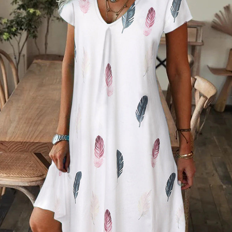 【M-3XL】🌺Elegáns virágmintás ruha