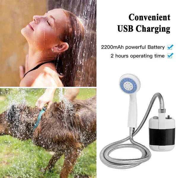 🚿USB kültéri hordozható kültéri zuhanyMennyiség