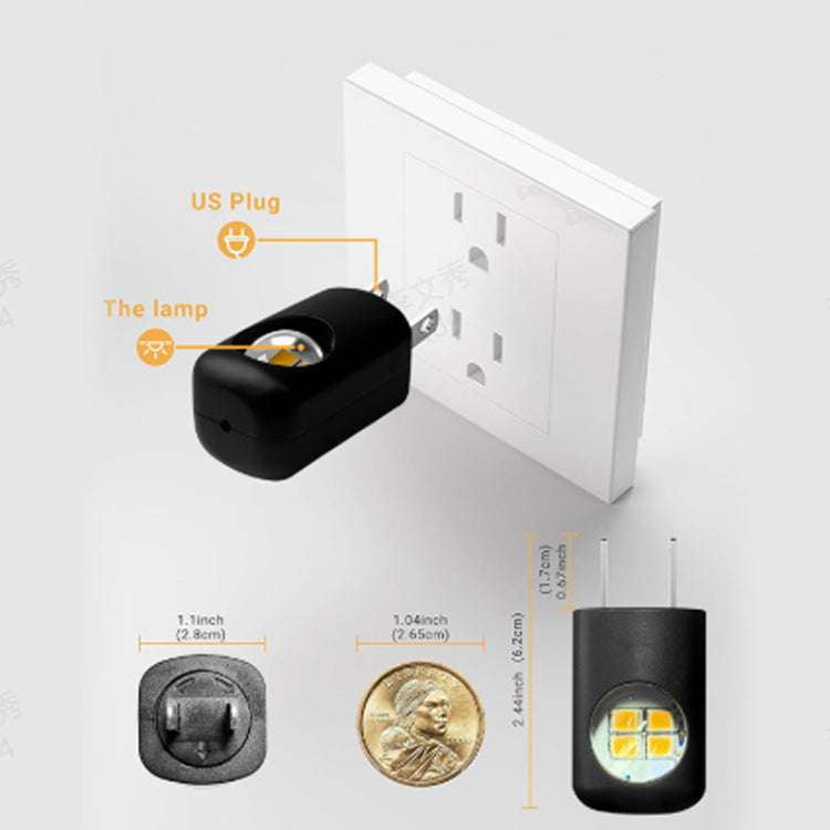 ⚡Intelligens LED éjszakai lámpa automatikus fényerő-szabályzóval